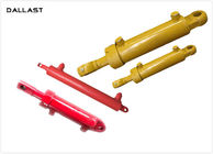 Welded Hydraulic Cylinders Double Acting Chrome , Hydraulic Oil Cylinder