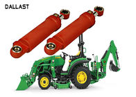 Double Acting Twin Farm Hydraulic Cylinders ISO 9001 Agricultural Trucks