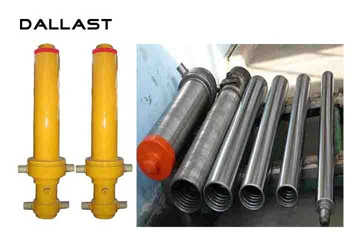 Custom Long Stroke Hydraulic Cylinder Multi Stage Hollow Bore Hydraulic RAM