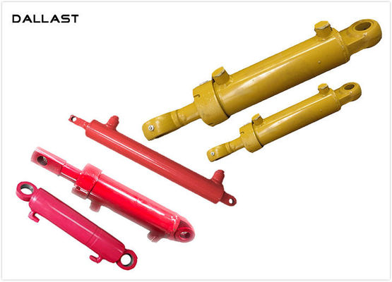 Double Acting  Piston Type Hydraulic Cylinder , Welded Agricultural Hydraulic Rams